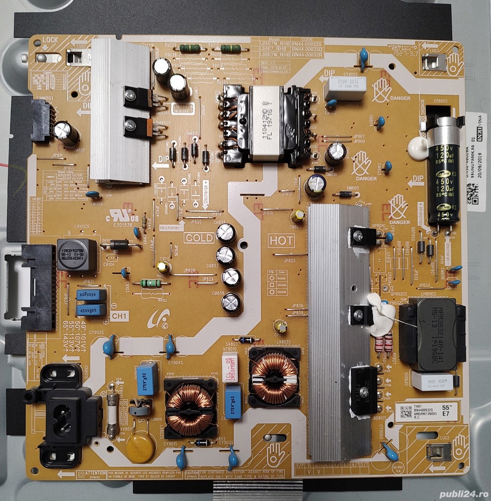 Placa alimentare   sursa Samsung BN44-00932Q L55E7_RHS