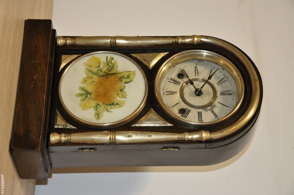 Ceas de semineu birou cu pendula anii 1840