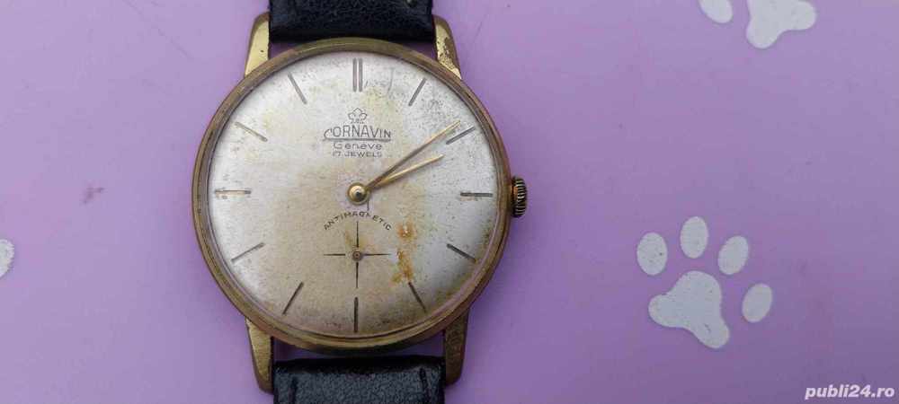 Ceas CORNAVIN Geneve 17 rubine