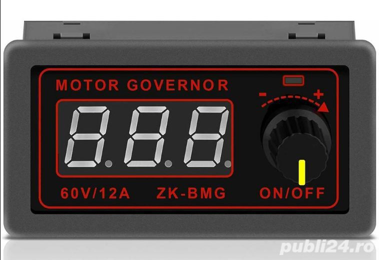 Variator turatie encoder programabil PWM ZK-BMG motor 9-60V 20A