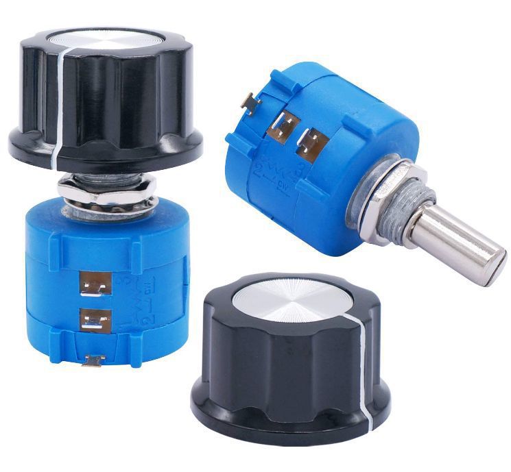 Potentiometru multitura  multitur 10 k sau 5 k 10 ture + bonus buton arduino