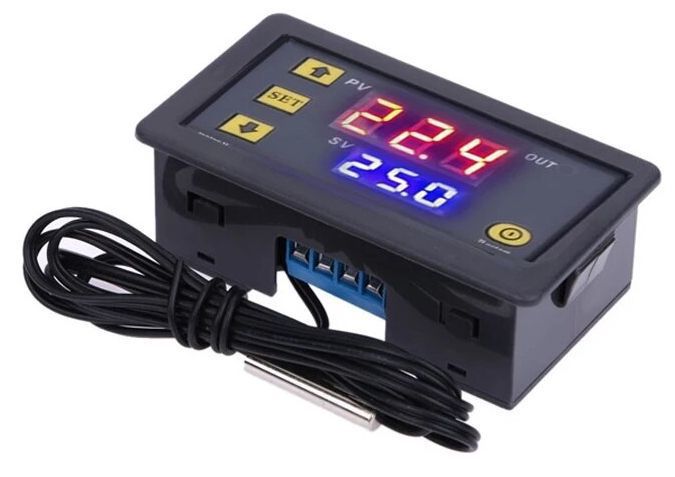 Termostat 12   220V incubator clocitoare maternitate uscator rasadnita