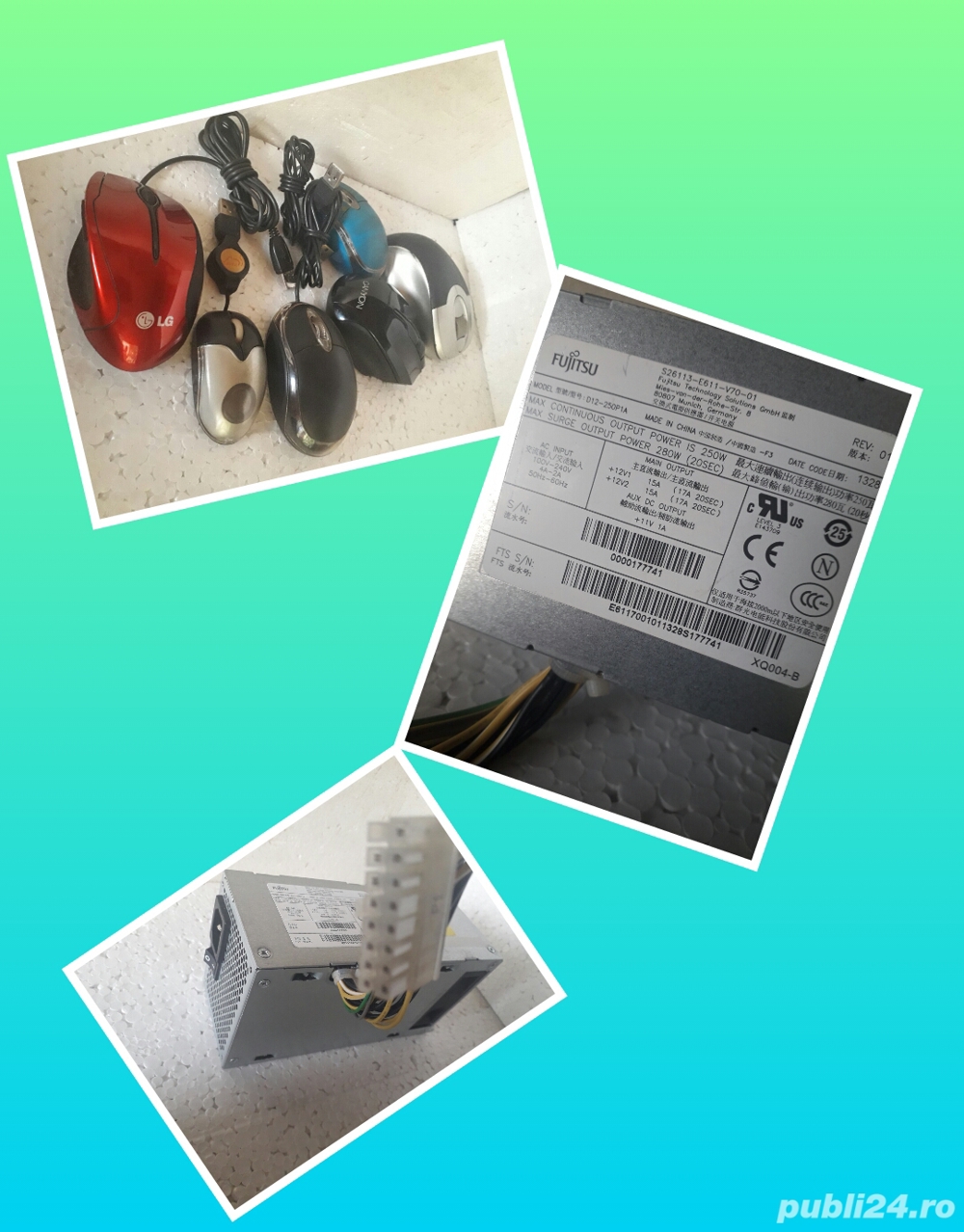 Mouse diferite Sursa PC 16 pini