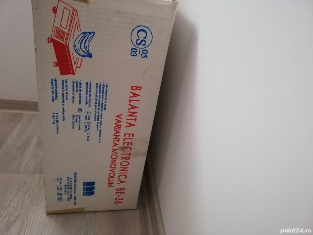 Cantar electronic comercial 