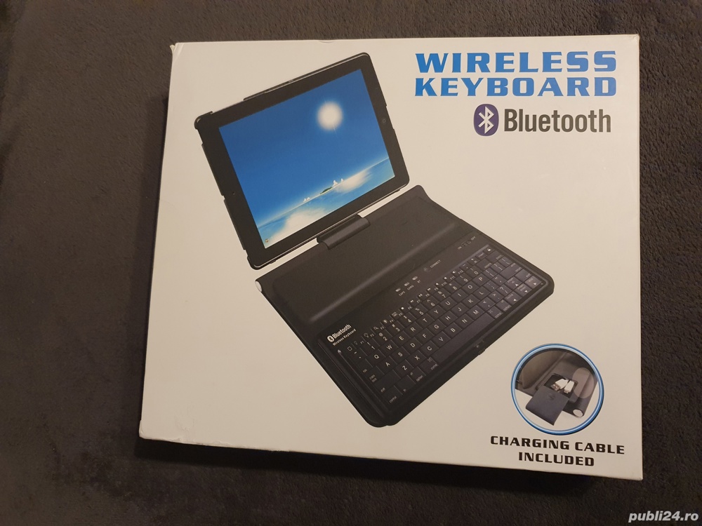 Tastatura Bluetooth iPad, tableta telefon, televizor, TV smart, Android, Apple iphone PC, laptop