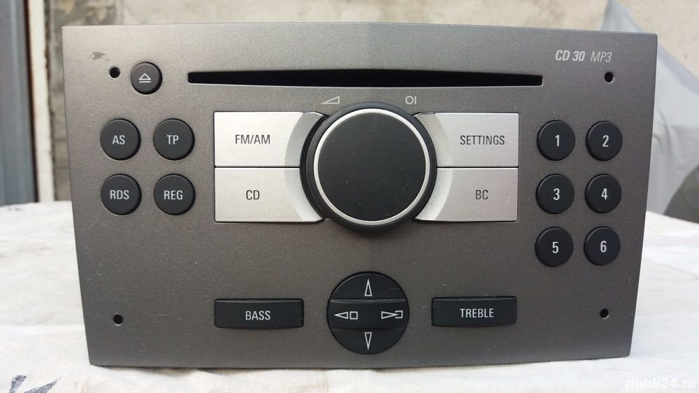 Radio cd30 mp3 opel astra h