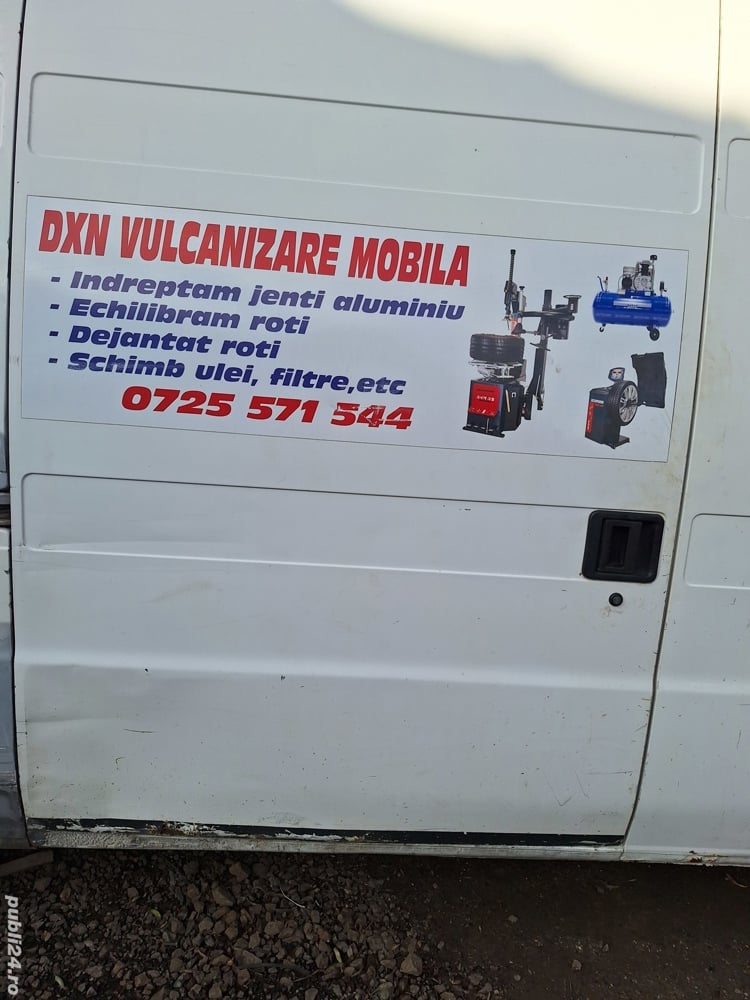 servici de vulcanizare la domiciliu