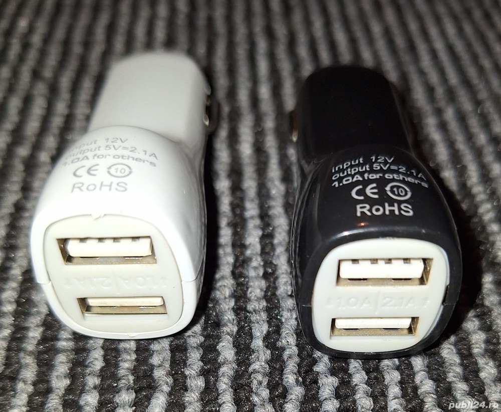 Incarcator auto bricheta usb