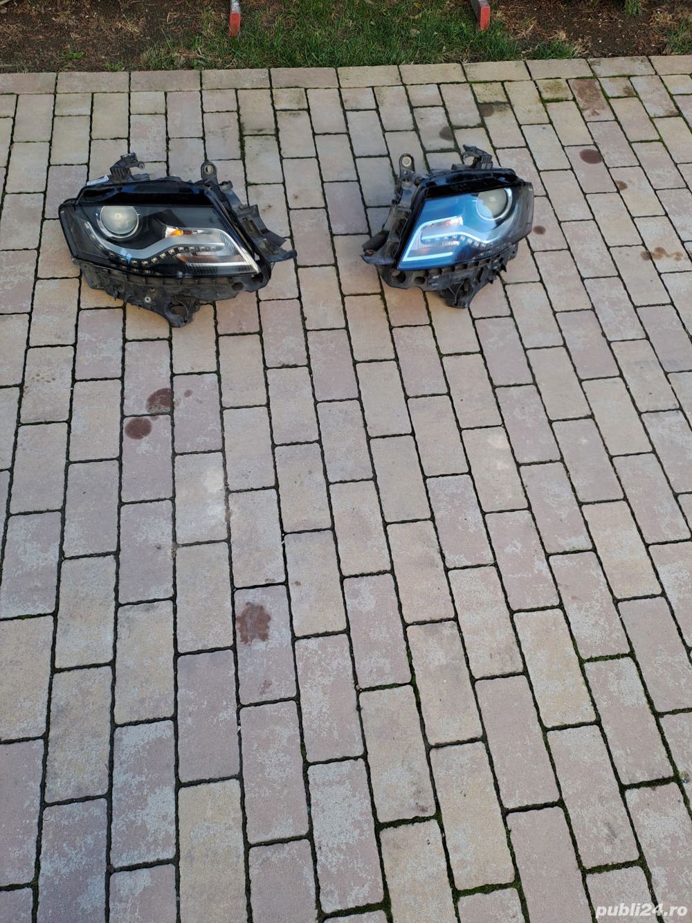 Far stanga+dreapta Bi-xenon led Audi A4 B8 2012