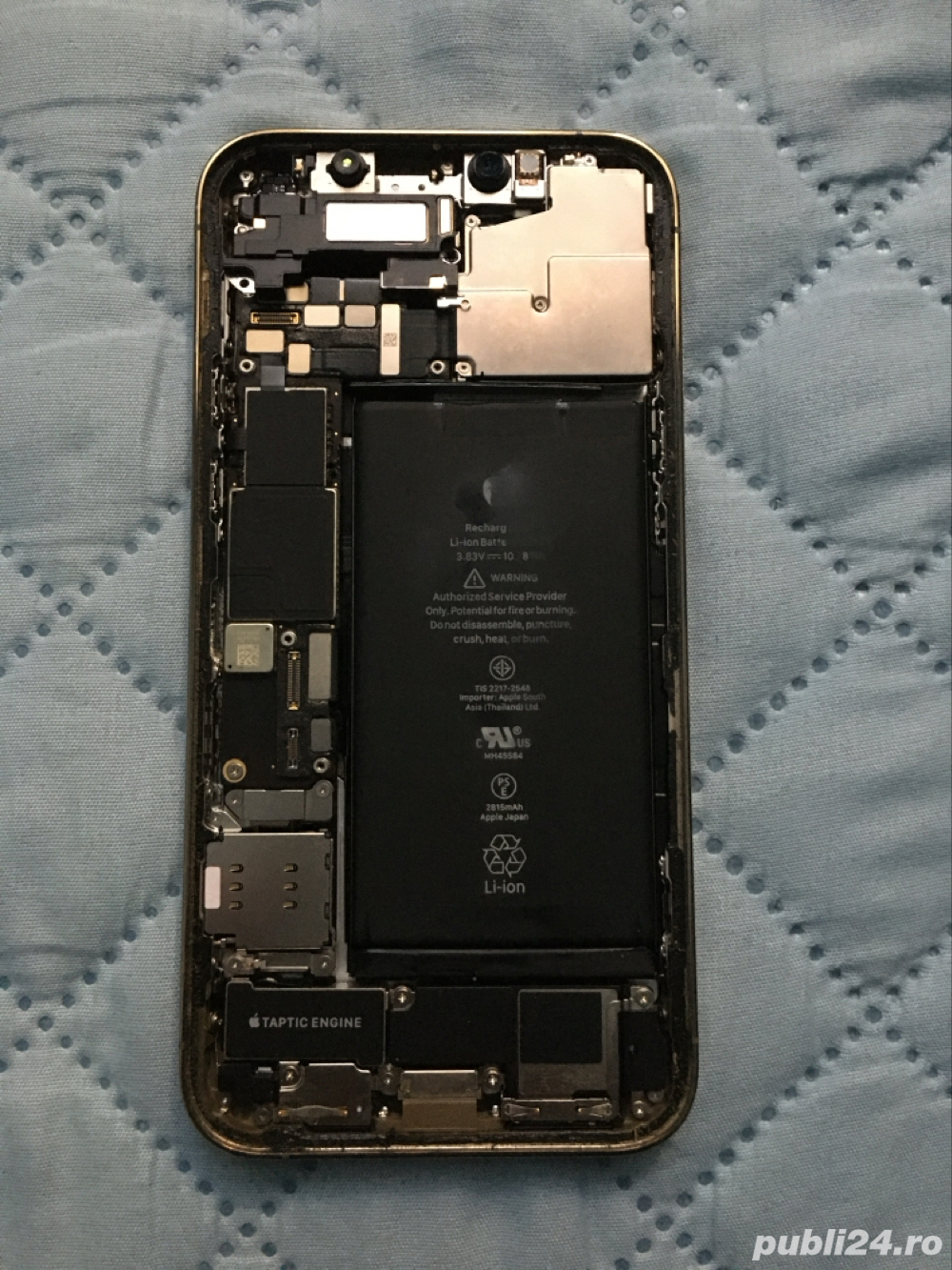 Carcasa originala iPhone 12 Pro gold sau schimb 