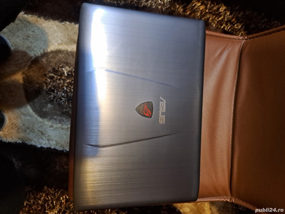 Laptop Gaming ASUS ROG GL552V cu procesor Intel  Core  i7-6700HQ 2.60GHz, Skylake , 15.6", Full HD, 