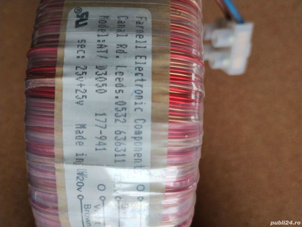 Transformator toroidal  Farnell  2x25 V 160VA