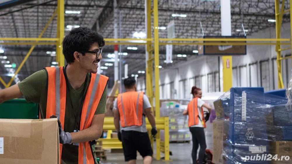 Manipulant marfă, depozit Sibiu, program de noapte Manipulant marfă, depozit Sibiu, program de noapte