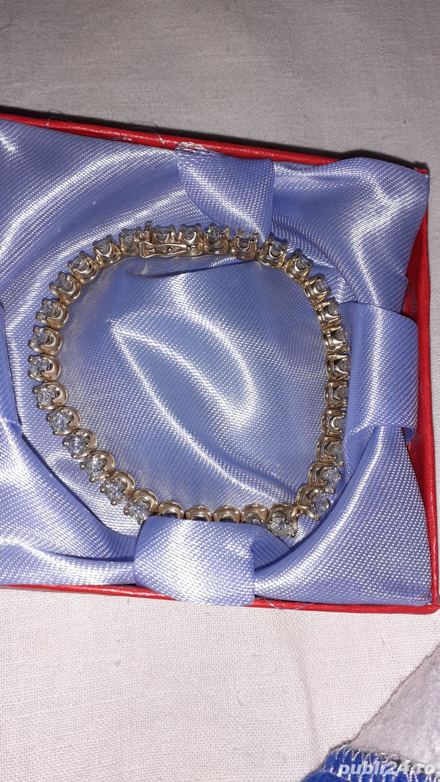 Bratara aur cu diamante