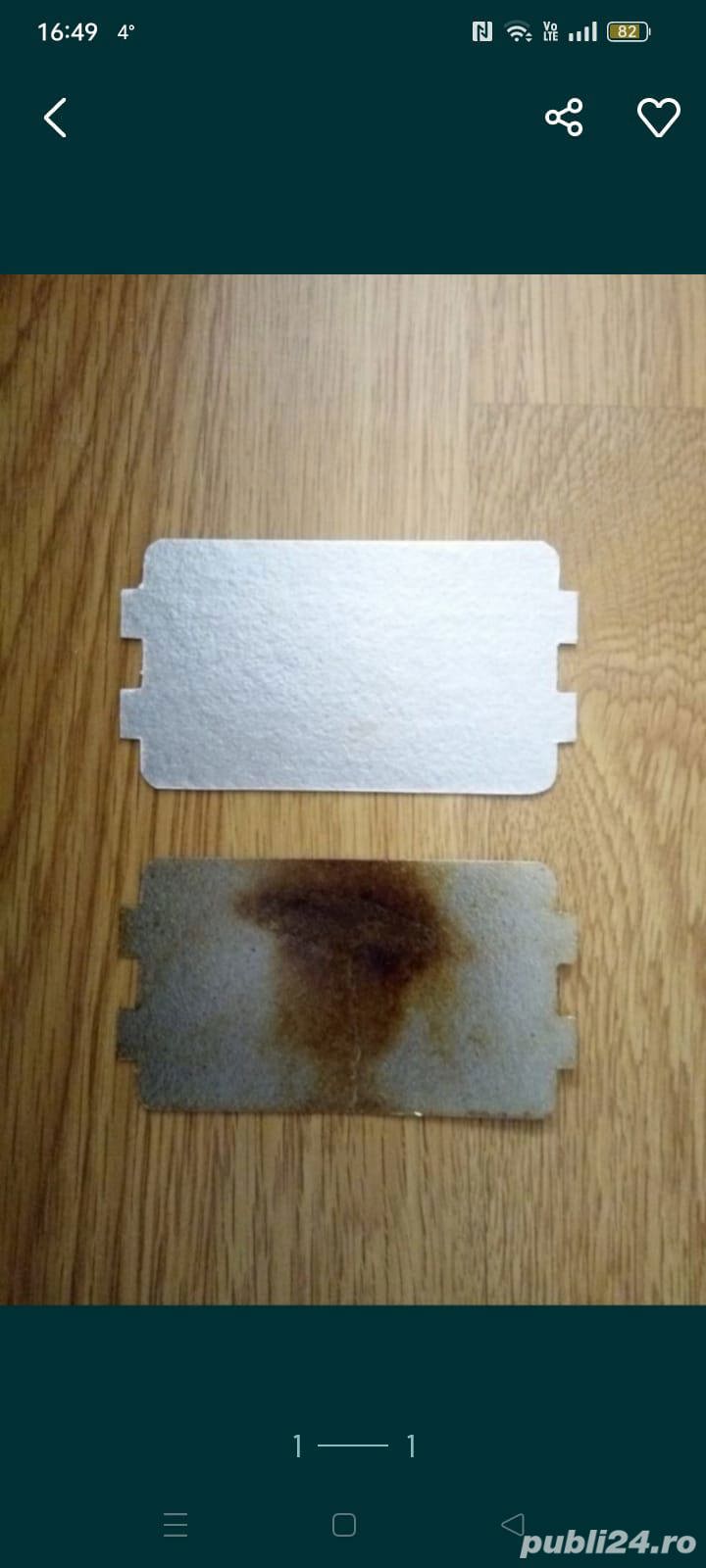 Filtre mica, cuptor microunde 
