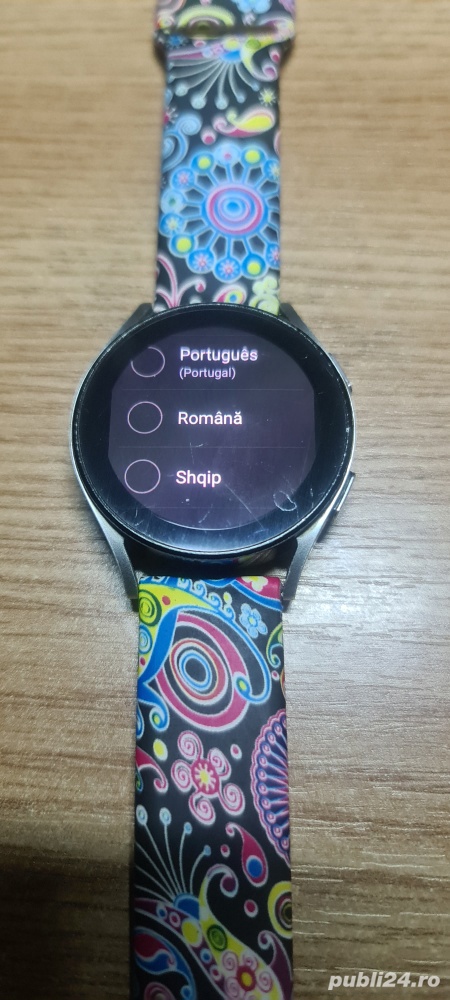 Vand galaxy smartwatch 4 42mm argintiu