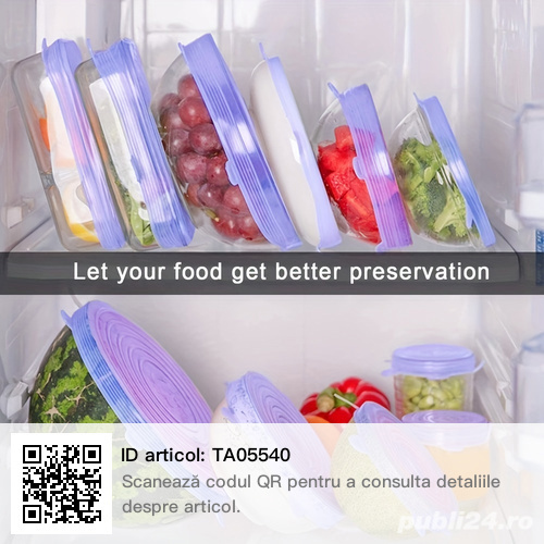 capace silicon ,vase alimente