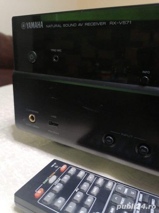Yamaha-natural sound AV receiver