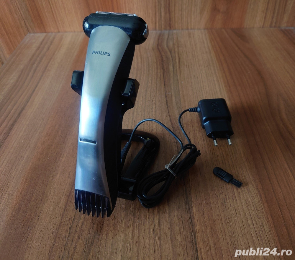  Aparat de tuns corporal Philips TT2040 32, 5 trepte, Statie de incarcare, Cap pivotant