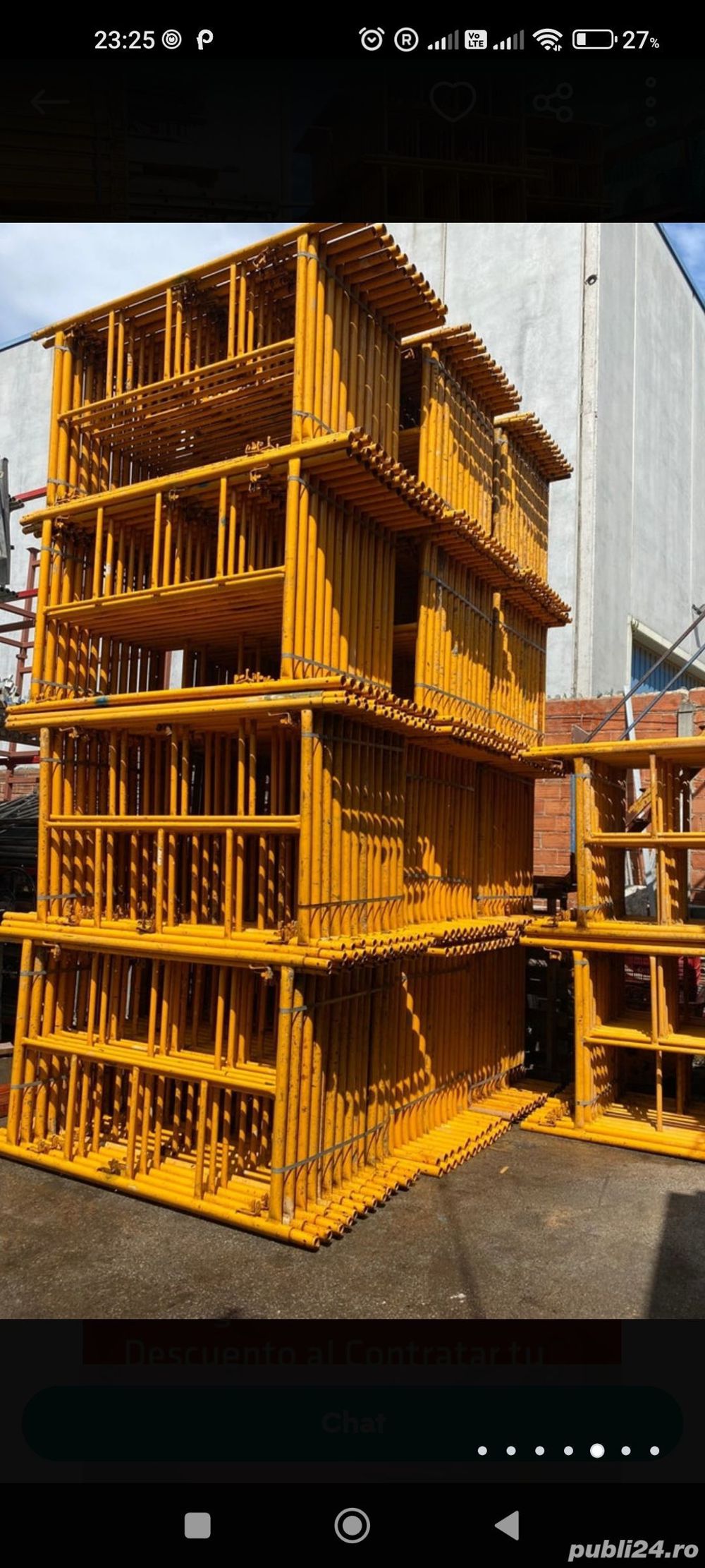 Schela,popi metalici si panouri cofrat model Spania de vanzare si inchiriat