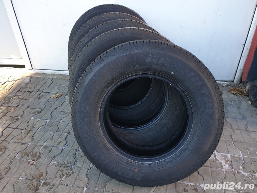 Anvelope Dunlop AT20 Grandtrek 195/80 R15 S+M 4 buc + 1 buc rezerva, aproape noi