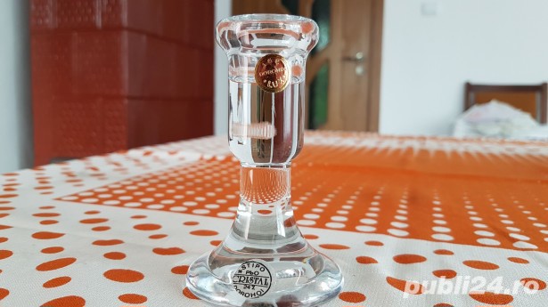 Sfesnic mic cristal,Romania,nou,anii 1970-1980.