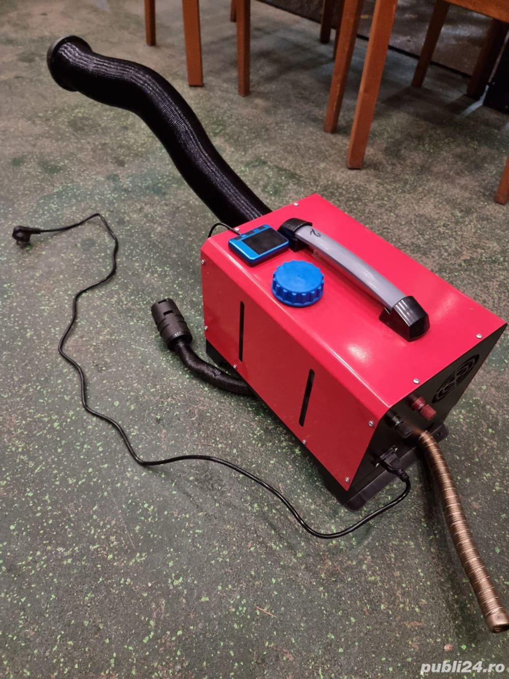 Vand incalzitor terasa pe motorina