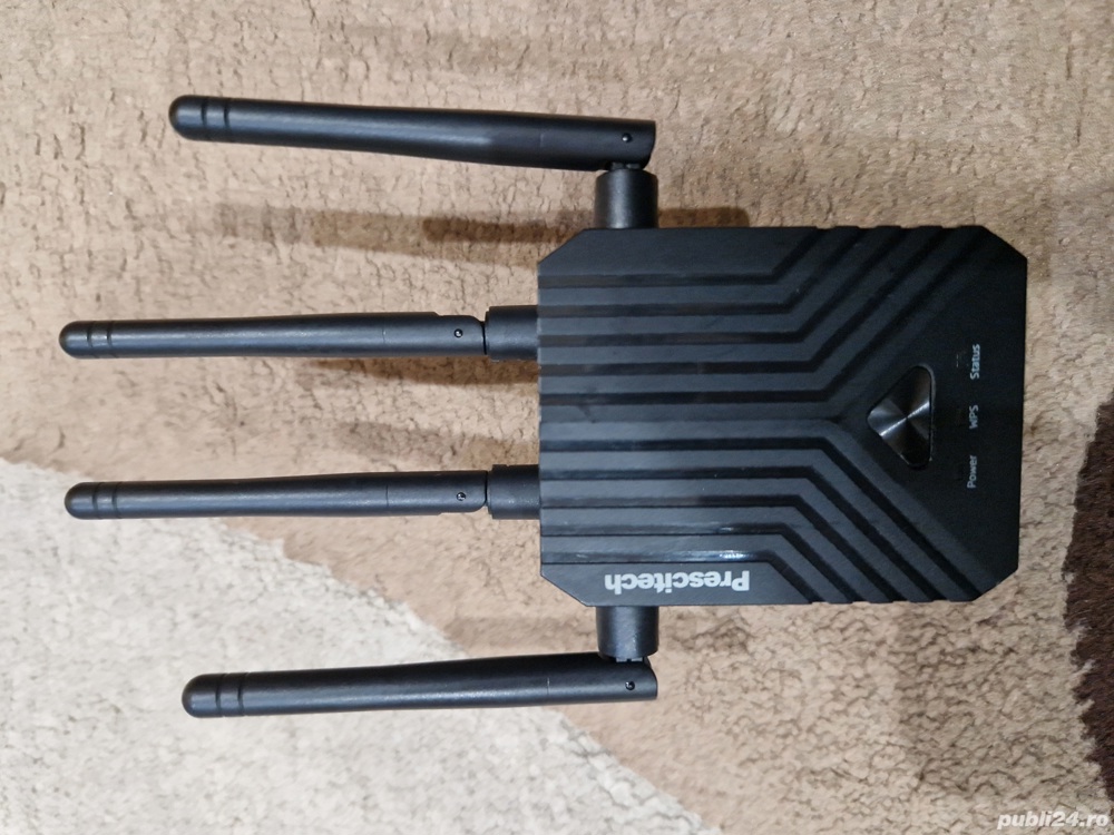 Prescitech ac1200 Dual Band WiFi Range Extender X12 + adaptor UE