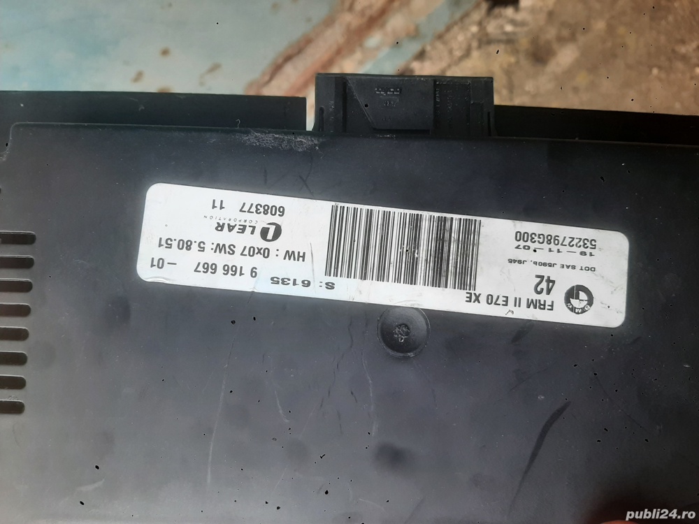 modul FRM bmw x5 E 70