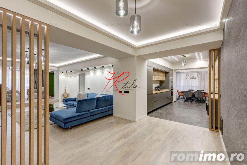 Vanzare apartament lux 3 camere Herestrau, mobilat si cu parcare