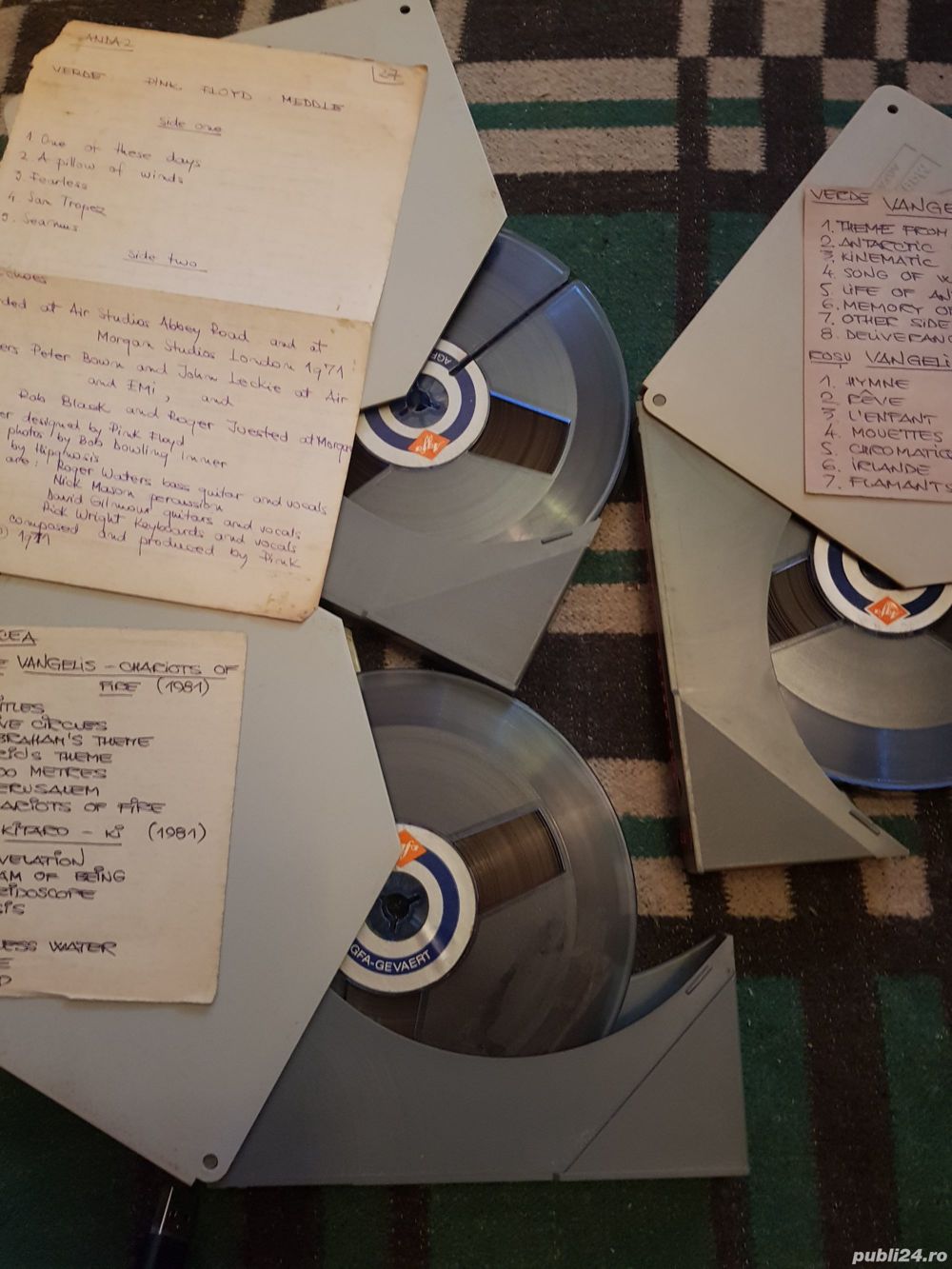 Banda, benzi magnetofon 