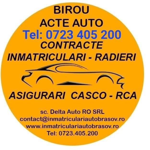 Acte auto Brasov contracte de vanzare cumparare