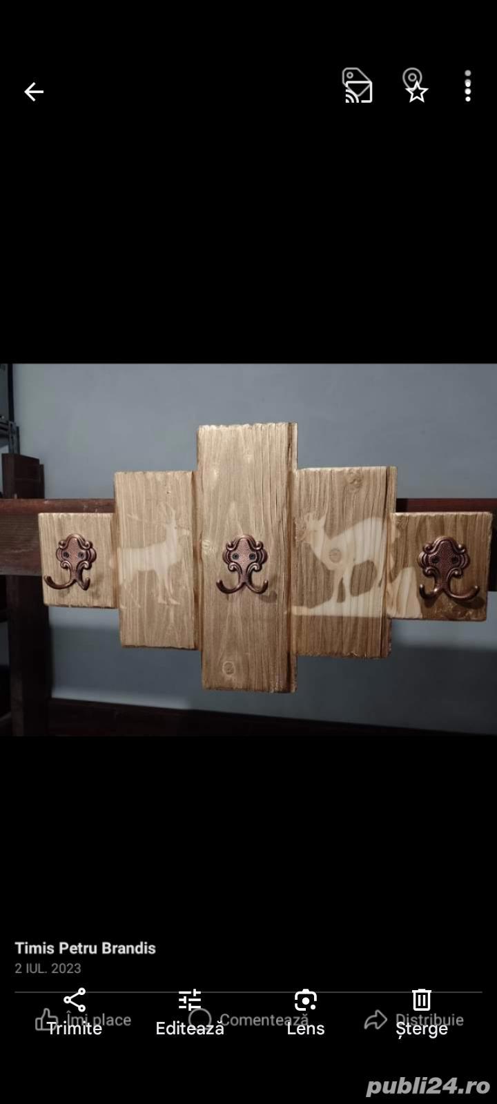 Cuiere artizanale din lemn