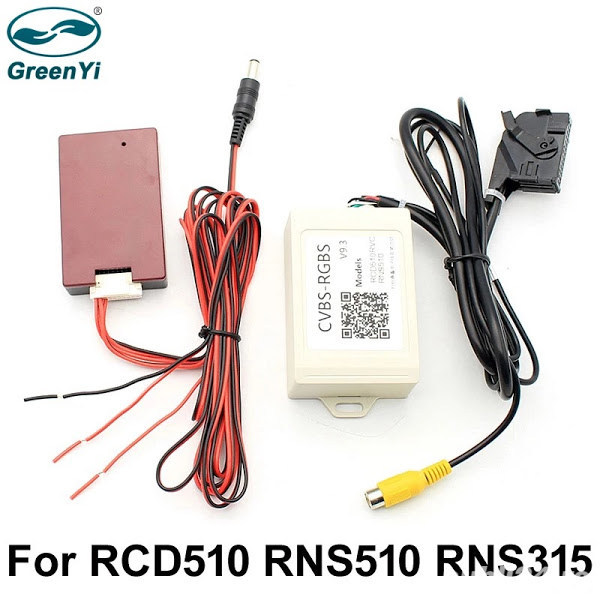 Interfață video RCA - RGB cameră marșarier