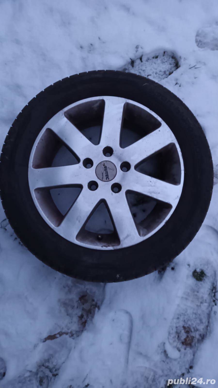 Jante +cauciucuri 205/55R16,  4 bucăți 