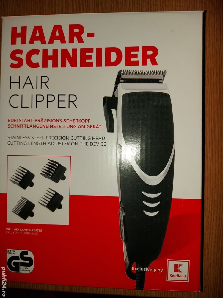 Aparat   masina pentru tuns parul , 220V, noua