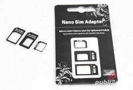 Ramă adaptor rame cartele SIM microSIM nanoSIM