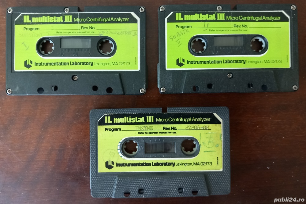 3 casete audio (funcționale)