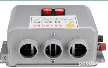 Cea mai Puternica AEROTERMA Auto 12V 1.000 W NOUA Alimentare Baterie Masina 12v Garantie