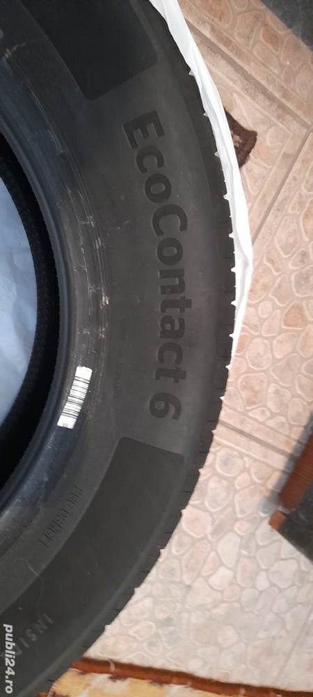  Vand 4 cauciucuri de vara noi Continental Ecocontact 6, 185/65 R15H 