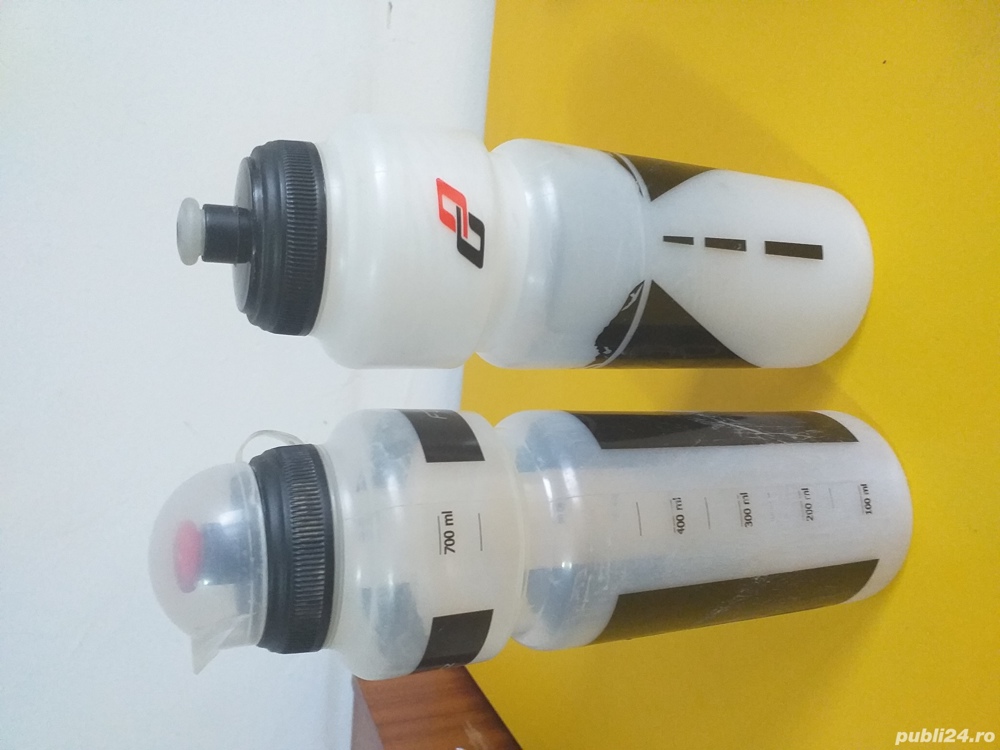 2 Bidon apa Ciclism,capacit 700 ml capac protectie Force Energy