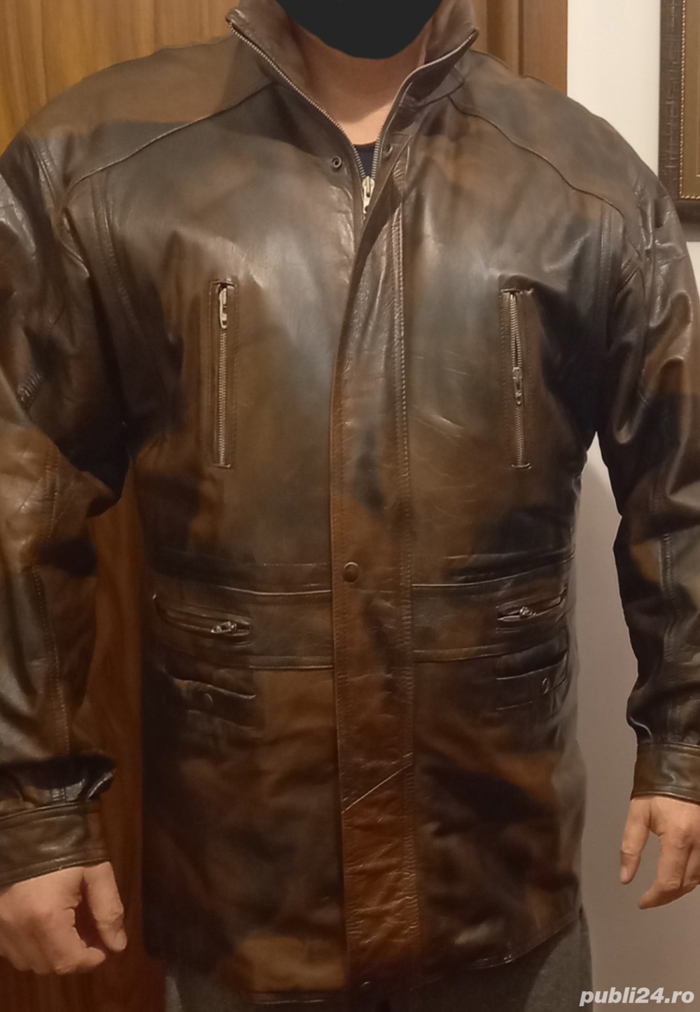 Haina de Piele Naturala XL