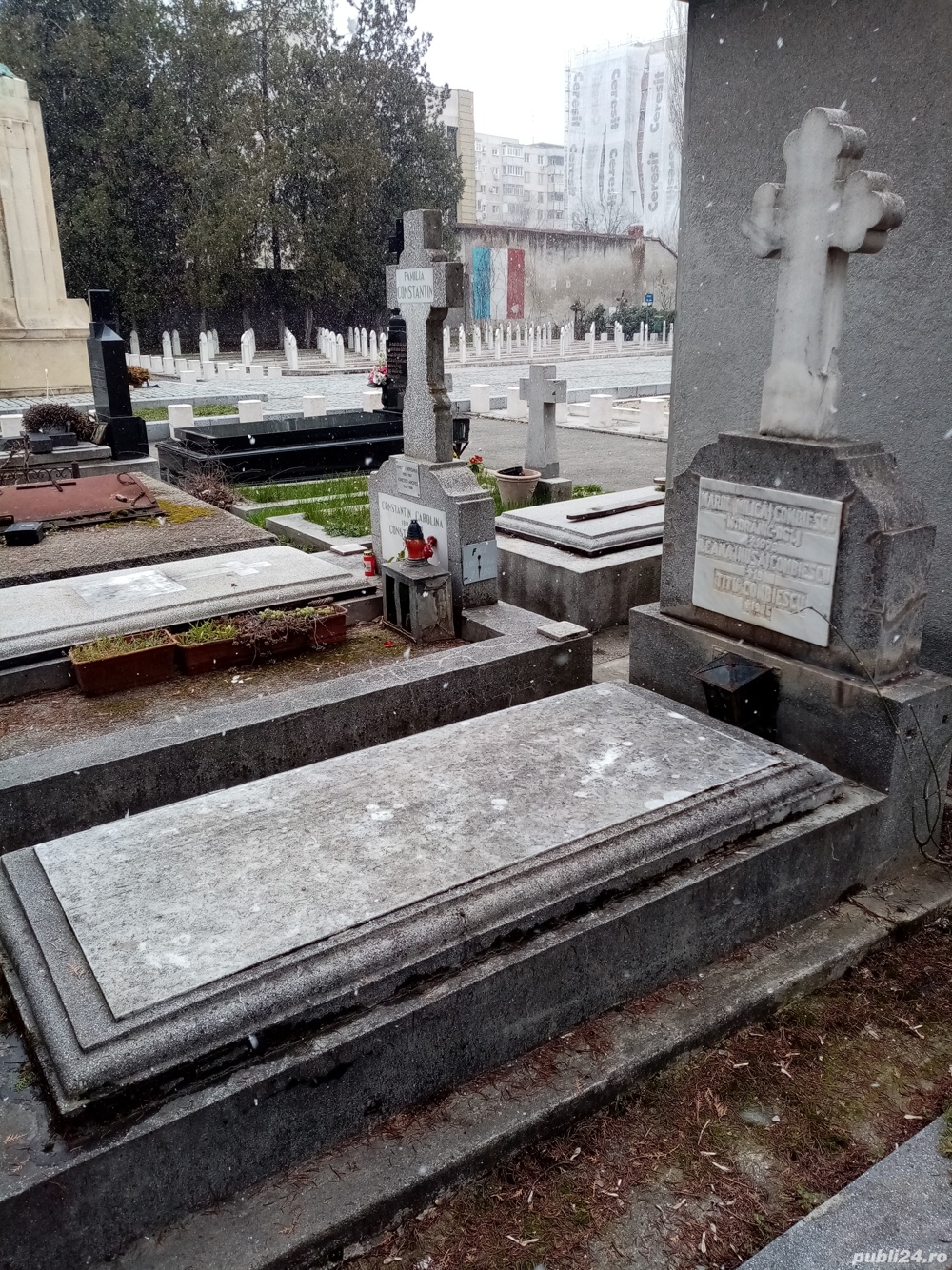 Loc de veci la Cimitir Bellu Militar