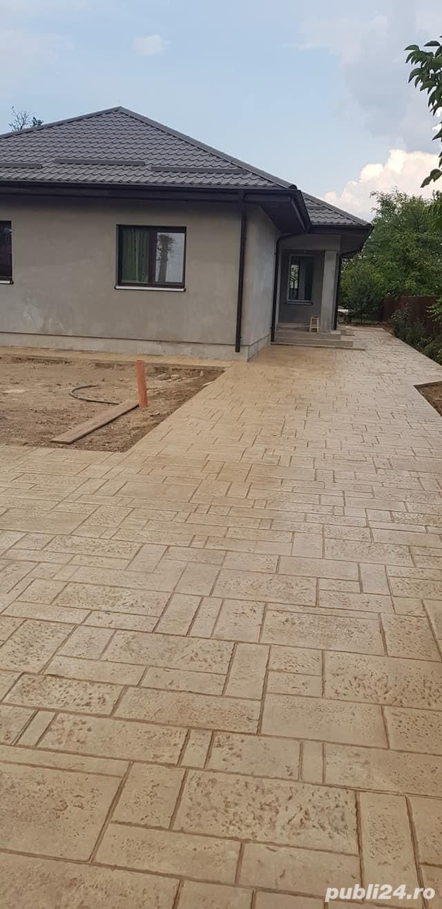 Beton Amprentat Buftea -Ilfov 