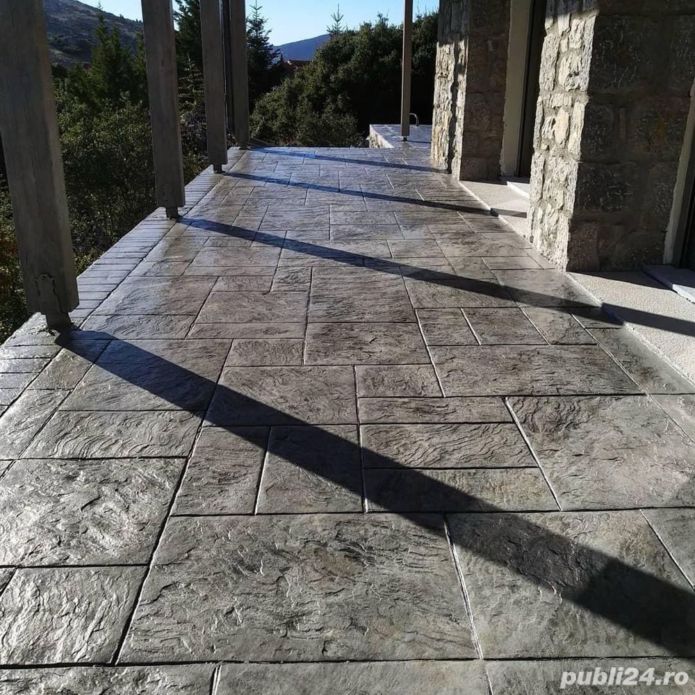 Beton Amprentat Timiș 