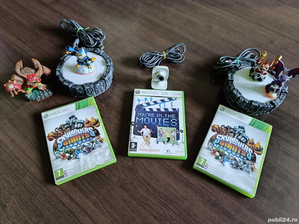 Xbox 360 You Are In The Movies joc camera video set Skylanders Giants 