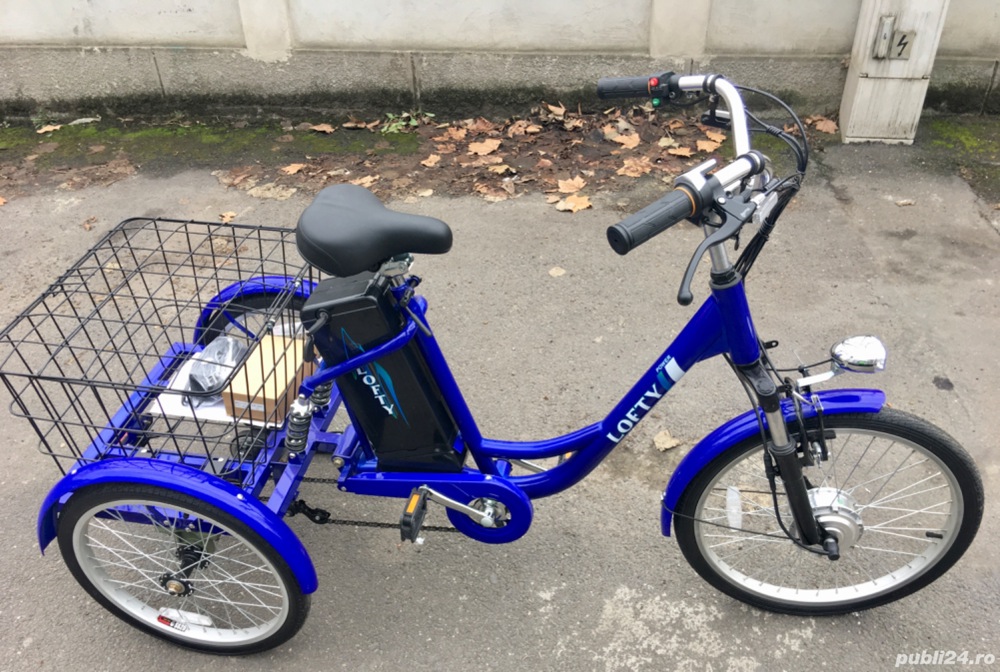 Ofertă specială,Tricicletă electrică NOUĂ,0 km,Ofertă specială pînă la sfârșitul lunii 
