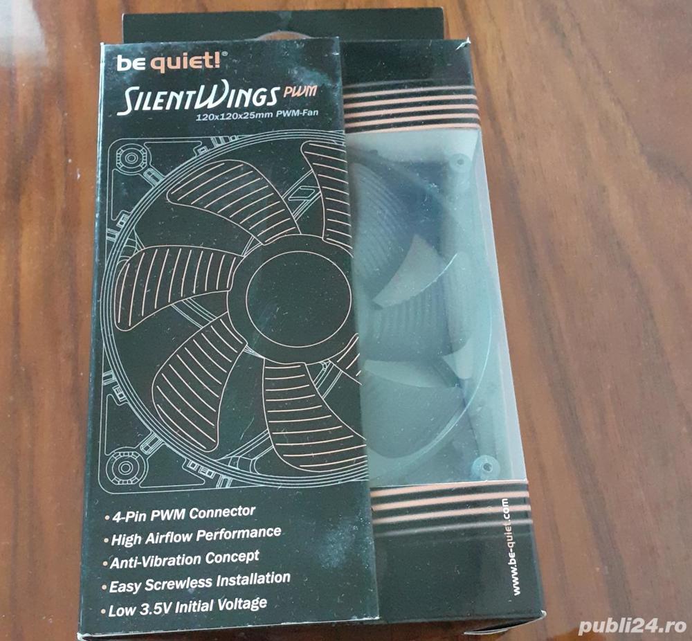 Ventilator bequiet SilentWings 120mm PWM - be quiet Silent Wings PWM