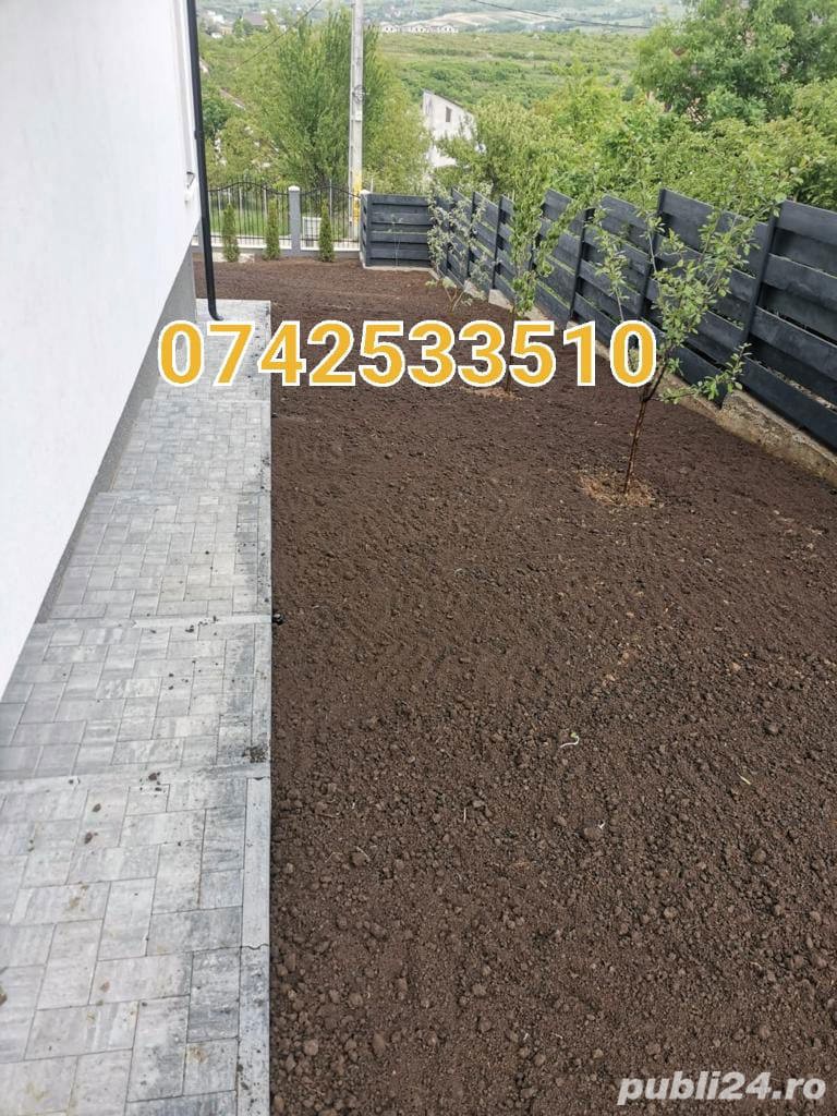 Pamant vegetal de livada ciuruit,balast,nisip,sorturi