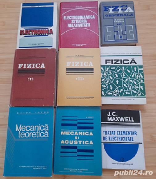 Tratate si carti de fizica pentru invatamantul superior